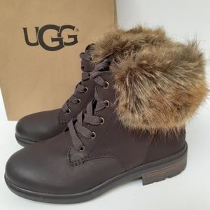 UGG Harrison Lace Top Boots 8.5